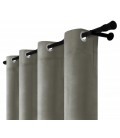 Záves na riasiacej páske 140cmx250 cm farba Olivovo Sivá