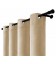 Záves na riasiacej páske 140cmx250 cm farba Olivovo Sivá