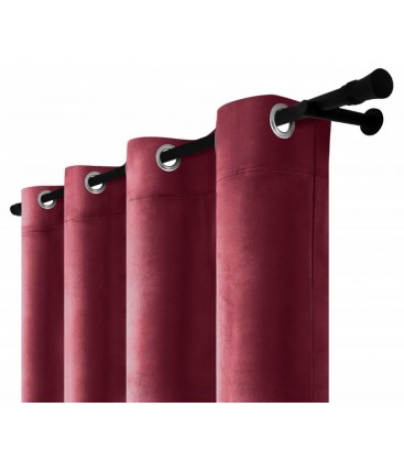 Záves na riasiacej páske 140cmx250 cm farba Olivovo Sivá