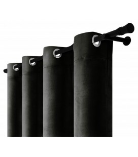 Záves na riasiacej páske 140cmx250 cm farba Olivovo Sivá