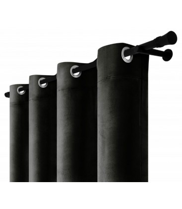 Záves na riasiacej páske 140cmx250 cm farba Olivovo Sivá