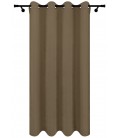 Záves na riasiacej páske 140cmx250 cm farba Olivovo Sivá