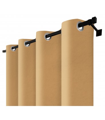 Záves na riasiacej páske 140cmx250 cm farba Olivovo Sivá