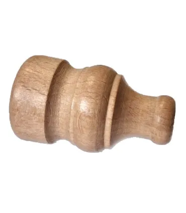 Koniec 28mm drevenej záclonovej tyče