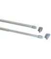 Gardinenstange Mini Vitrage Satin Ø11 mm (2 Stück)