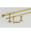 zweiläufige Gardinenstange Zegar Classic komplett Ø30/20mm