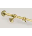 zweiläufige Gardinenstange Zegar Art Deco komplett Ø30mm