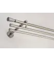Gardinenstange Zegar Techno Komplett-Set dreifach Ø20/20/20mm