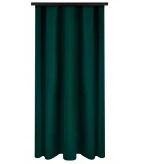Záves na riasiacej páske 140cmx250 cm farba Fľaškovo zelená