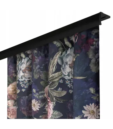 Záves na riasiacej páske 140cmx250 cm farba Fľaškovo zelená