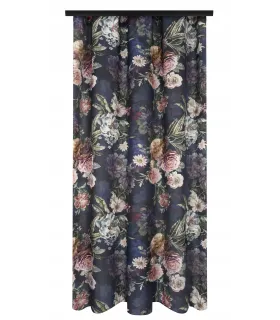 Záves na riasiacej páske 140cmx250 cm farba Fľaškovo zelená