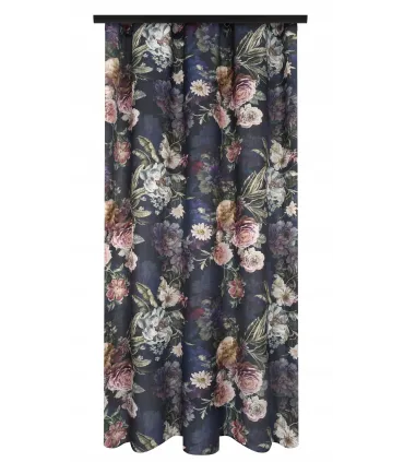 Záves na riasiacej páske 140cmx250 cm farba Fľaškovo zelená