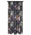 Vorhang mit Kräuselband 140cmx250 cm Farbe Flores 02