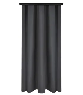 Záves na riasiacej páske 140cmx250 cm farba olivovo sivá