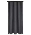 Vorhang mit Kräuselband 140cmx250 cm Farbe Olivgrau