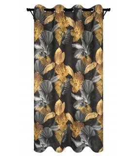 Záves s krúžkami 140cmx250 cm farba Dorado 01