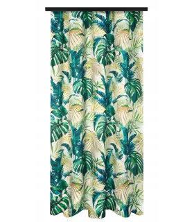 Záves na riasiacej páske 140cmx250 cm farba Flores 01