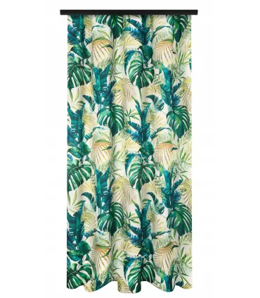 Záves na riasiacej páske 140cmx250 cm farba Flores 01