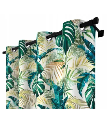 Záves s krúžkami 140cmx250 cm farba Dorado 01