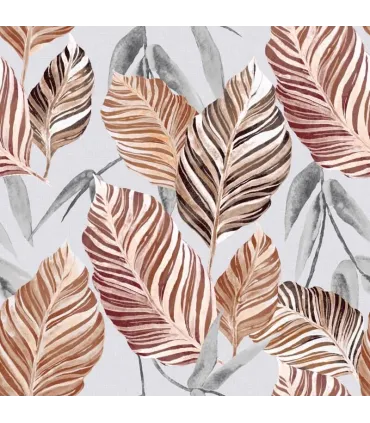 Záves na riasiacej páske 140cmx250 cm farba Flores 01