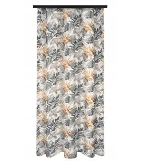 Záves na riasiacej páske 140cmx250 cm farba Flores 01