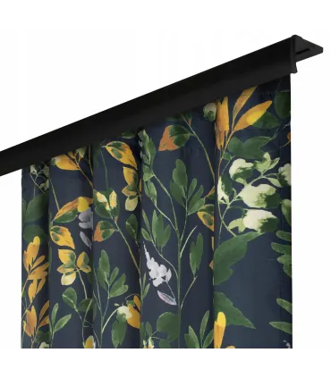 Záves na riasiacej páske 140cmx250 cm farba Flores 01