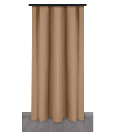 Záves na riasiacej páske 140cmx250 cm farba Olivovo Sivá