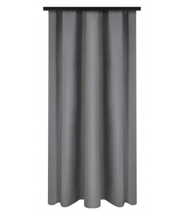 Záves na riasiacej páske 140cmx250 cm farba Olivovo Sivá