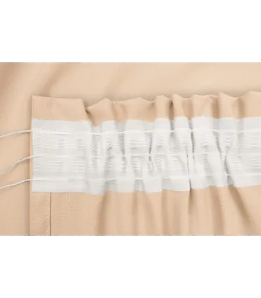 Záves na riasiacej páske 140cmx250 cm farba Olivovo Sivá