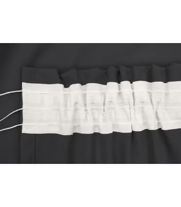 Záves na riasiacej páske 140cmx250 cm farba Olivovo Sivá