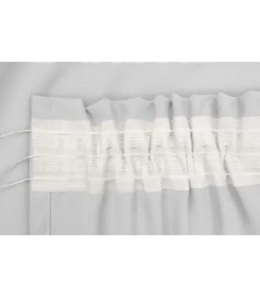 Záves na riasiacej páske 140cmx250 cm farba Olivovo Sivá