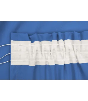 Záves na riasiacej páske 140cmx250 cm farba Olivovo Sivá