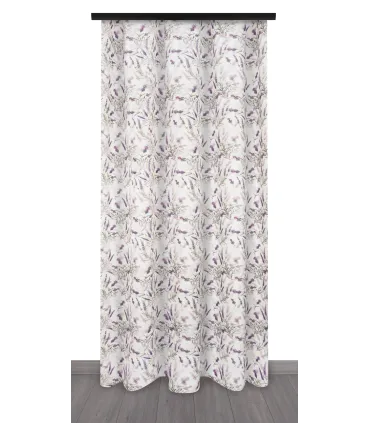 Záves na riasiacej páske 140cmx250 cm farba Flores 01