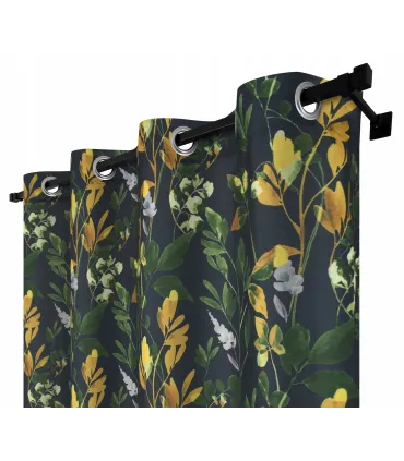 Záves s krúžkami 140cmx250 cm farba Dorado 01