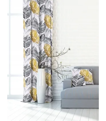 Záves s krúžkami 140cmx250 cm farba Dorado 01