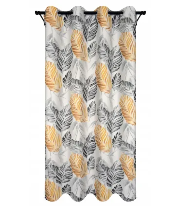 Záves s krúžkami 140cmx250 cm farba Dorado 01