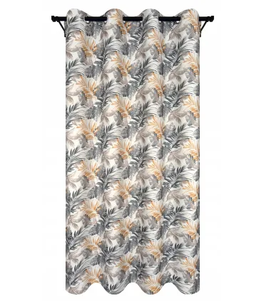 Záves s krúžkami 140cmx250 cm farba Dorado 01