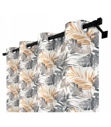 Záves s krúžkami 140cmx250 cm farba Dorado 01