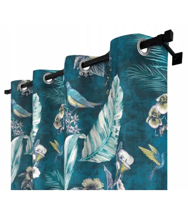 Záves s krúžkami 140cmx250 cm farba Dorado 01