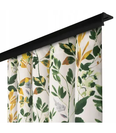 Záves na riasiacej páske 140cmx250 cm farba Flores 01