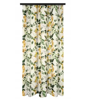 Záves na riasiacej páske 140cmx250 cm farba Flores 01