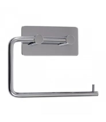 Samolepiaci držiak na toaletný papier, nerezová oceľ - leštená