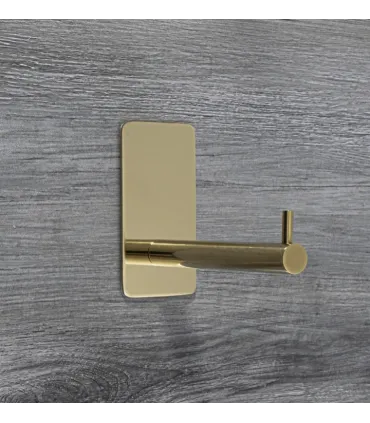 Samolepiaci držiak na toaletný papier, nerezová oceľ - leštená