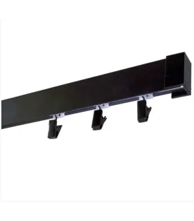 Garniža Modern jednoduchá čierna