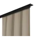 Záves na riasiacej páske 140cmx250 cm farba Olivovo Sivá