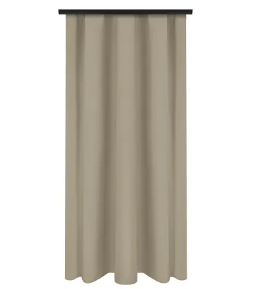 Záves na riasiacej páske 140cmx250 cm farba Olivovo Sivá