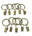 Ringgleiter mit Klammer antik Ø19mm, Packung 10 Stück