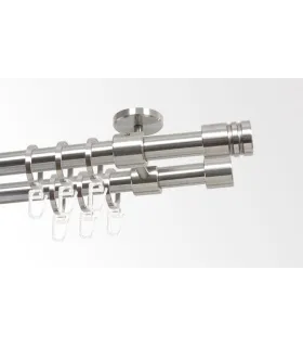 Nerezová oceľ Ø20 mm- 2 frézy