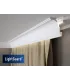 Garnižová stropná lišta MARDOM MD105 - vhodná pre LED podsvietenie