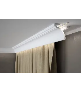 Garnižová stropná lišta MARDOM MD105 - vhodná pre LED podsvietenie